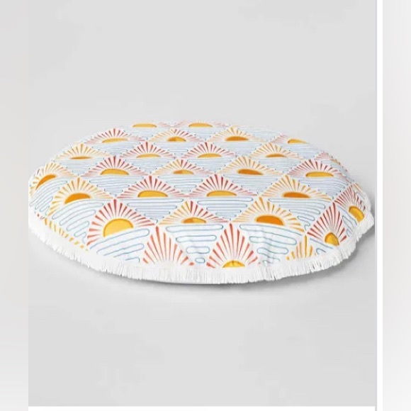 NWT Sun Squad Towel On Top Inflatable Pool Float - Picture 2 of 2